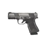 Black Rain Ordnance Inc Black Rain Ordnance Frontline+ Handgun 9mm Luger 15rd Magazine 3.75" Barrel Gun Metal Grey Battleworn