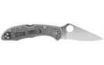 SPYDERCO DELICA4 FFG PLAINEDGE GREY - alternate view 2