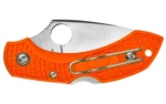 SPYDERCO DRAGONFLY2 ORANGE FRN PLN - alternate view 2