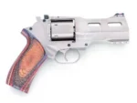 Chiappa Firearms USA Ltd Chiappa Rhino 40SAR Handgun .357 Mag 6rd Capacity 4" Barrel Nickel Plated with Walnut Grips and 3