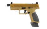 Beretta U.S.A. Beretta APX-A1 Full Tactical FDE Handgun 9mm Luger 21rd Magazines(3) 4.8" Threaded Barrel Optic Ready