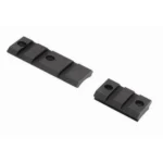 Burris Company Inc. Burris 2-Piece XTB Xtreme Weaver-style Solid Steel Base Reversible Remington - Matte Black - alternate