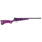 Savage Arms Rascal Minimalist Rifle 22 LR Single Shot 16.13" Barrel Pink/Purple - alternate view 2