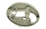 North American Arms NAA LNG RFL CUST OVAL BELT BUCKLE - alternate view 2