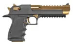 Magnum Research DE L6 44MAG 6" 8RD BLK/GLD - alternate view 2