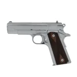 SDS Arms SDS Imports Tisas 1911 A1 Desperado 9/38 Handgun 9mm Luger 9rd Magazines (2) 4.25" Barrel Silver with Brown Grip