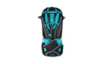 Grey Ghost Gear GGG APPARITION SOLID BLK W/CYAN ZIPS - alternate view 2