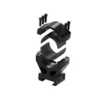 Burris Company Inc. Burris Steel XTR Signature Scope Ring Set with Pos-Align Offset Inserts 34mm 1.50" Height - alternate