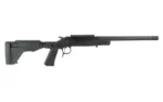 CVA Scout XP-SB Rifle .300 Blackout Single Shot 16.5" Threaded Fluted Stainless Steel Barrel w/Graphite Black Stock
