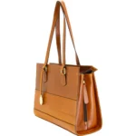 Rugged Rare Smith & Wesson Structured Handbag Concealed Carry Purse Tan - alternate view 3