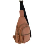 Rugged Rare Smith & Wesson Concealed Carry Purse Sling Bag Tan - alternate view 3