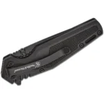Battenfeld Knives Smith & Wesson SWAT Assisted Folding Knife 3" Drop Point Blade Black Box - alternate view 3