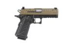 Century Arms LFA Apollo 11 Compact Handgun 9mm Luger 18rd Magazine 4.15" Barrel FDE/Black - alternate view 3