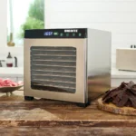 LEM Products LEM BigBite 10-Tray Stainless Steel Dehydrator - alternate view 3