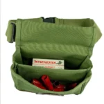 Boyt Harness Company Boyt Signature Series Canvas and Leather Shell Pouch OD Green - alternate view 3
