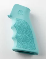 Hogue Inc. Hogue AR-15/M-16 Rubber Grip with Finger Grooves Aqua - alternate view 3