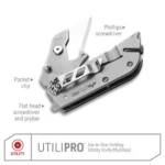 Outdoor Edge UtiliPro Folding Utility Knife & Multi Tool Orange - alternate view 3