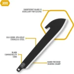 Outdoor Edge 3" Sheepsfoot Blade Pack Black 6/ct - alternate view 3