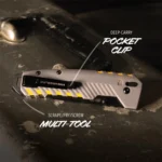Outdoor Edge Razor XD2 Replaceable Blade 3" Utility Blade Grey - alternate view 3