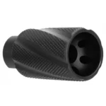 Tacfire Inc. TacFire Knurled Linear Compensator Sound & Concussion Forwarder .223/5.56 1/2x28 Black - alternate view 3