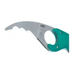 Columbia River Knife & Tool CRKT Bear Claw Fixed Knife 2-2/5" Hawkbill Blade Green - alternate view 3