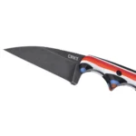 Columbia River Knife & Tool CRKT Minimalist Fixed Knife 2" Wharncliffe Blade Layered Multi-Color Handle - alternate view 3