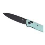 Columbia River Knife & Tool CRKT Counterpart Folding Knife 3-2/5" Drop Point Blade Black Aqua - alternate view 3