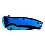 Sarge Knives Phase Folding Knife 2-1/2" Drop Point Blade Blue Tin - alternate view 3