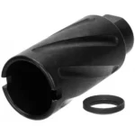 Tacfire Inc. TacFire Spiral Fluted Muzzle Brake .223/5.56 1/2''x28'' Thread w/Crush - alternate view 3