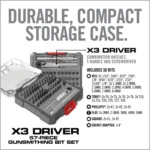 Real Avid X3 Driver 57-Piece Gunsmithing Bit Set - alternate view 3