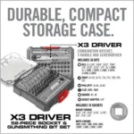 Real Avid X3 Driver 52-Piece Socket & Gunsmithing Bit Set - alternate view 3