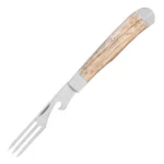 Rock Ridge Outdoors ABKT Cattleman Chuckwagon Trapper Knife 3-1/4" Blade with Fork Blade Zebrawood - alternate view 3
