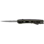 Rock Ridge Outdoors Telum Incinerator Tactical Automatic Knife 3-1/2" Drop Point Blade Black - alternate view 3