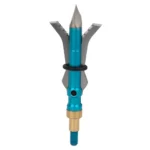 Rock Ridge Outdoors Dead Ringer Great White Broadhead 100/125 Grain 2.5" Cut Blue - alternate view 3