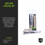 The Allen Company Inc. Breakthrough Clean Technologies Anti-Fog Lens Gel Kit with Cloth - alternate view 3