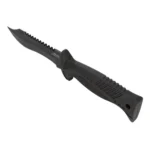 Sog Specialty Knives Inc. SOG Knives Pinnacle Bowie Fixed Knife 7-1/2" Clip Point Blade Black - alternate view 3