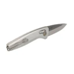 Sog Specialty Knives Inc. SOG Knives One-Zero AU Folding Knife 3-1/10 Drop Point Blade Silver Chrome - alternate view 3