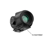10 Ring Swampfox Raider 1x20 Micro Prism Red BRC Reticle Black - alternate view 3