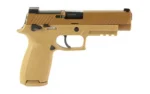 Sig Sauer P320-M17 Handgun 9mm Luger 10rd Magazine 4.7" Barrel Coyote Tan MA Compliant - alternate view 3