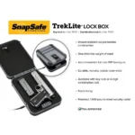 Snap Safe Snapsafe TrekLite Lock Box XL Handgun Safe TSA Combination Lock - alternate view 3