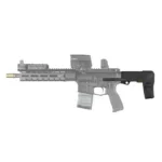 SB Tactical HBPDW Pistol Stabilizing Brace 556/300 BLK Black with Buffer and Spring - alternate view 3