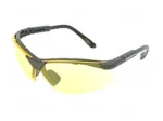 Radians Inc. Radians Revelation Sporting Goods Shooting Glasses Black with Amber Lens - alternate view 3