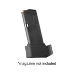 Hogue Inc. Hogue Overmolded Rubber Grip Extension Base Pad for Glock 26 Black - alternate view 3