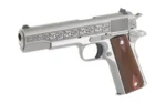 Colt's Manufacturing COLT 1911C GOVT 45ACP 5" STS ENGRAVD - alternate view 3