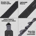 Allen Company ALLEN BAKTRAK TERRAIN SLING BLACK - alternate view 3