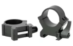 Leupold & Stevens Inc. Leupold 2-Piece Precision-Fit QRW2 Weaver-Style Rings 1" High - Matte Black - alternate view 3