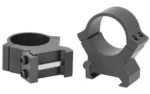 Leupold & Stevens Inc. Leupold 2-Piece Precision-Fit PRW2 Weaver-Style Permanent Rings 1" High - Matte Black - alternate view