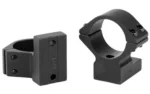 Talley Mounting Systems Talley Lightweight Alloy Scope Mounts - Black Anodized - 1" - Medium Knight MK 52 Tikka T3 and Tikka