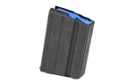 ASC AR-15 Stainless Steel Magazine 6.5 Grendel Black with Blue Follower 5/rd - alternate view 3