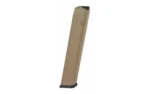 Promag Mfg. Inc. Promag Glock 17/19/26 Magazine 9mm Flat Dark Earth Polymer 32/rd - alternate view 3